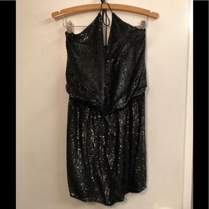 Haute Hippie Sequin Mini Dress